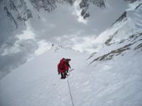 Urcand spre tabara 4(7400m) - Gasherbrum